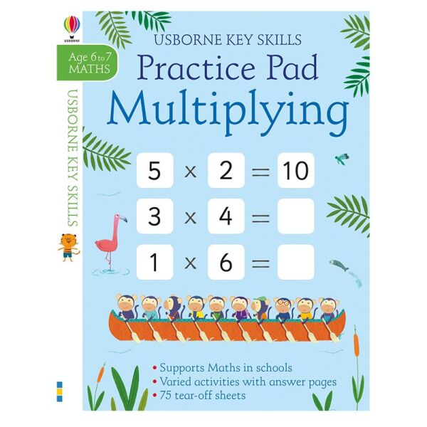 Key Skills Multiplying Practice Pad 6-7