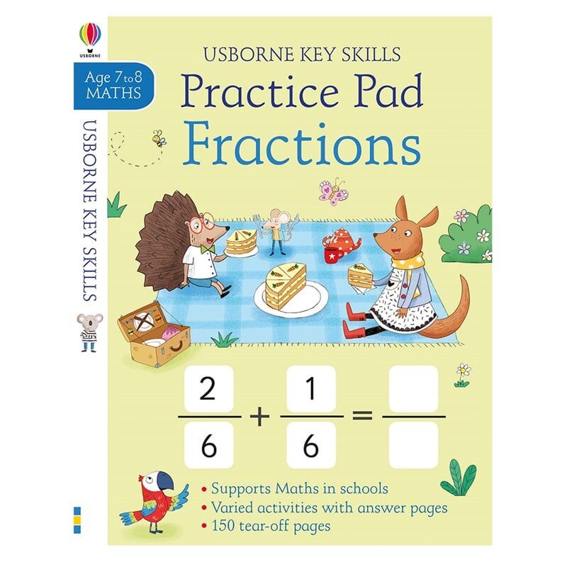 Key Skills Fractions Practice Pad 7-8