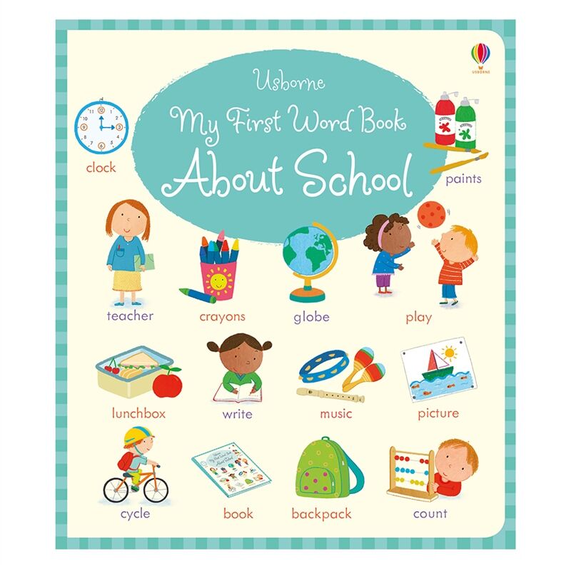 My First Word Book About School