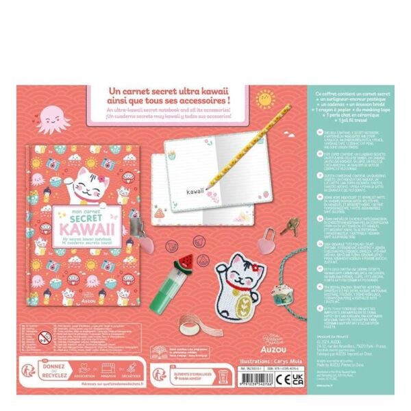 Yaratıcı Kırtasiyem - Kawaii Defter&Kırtasiye Seti