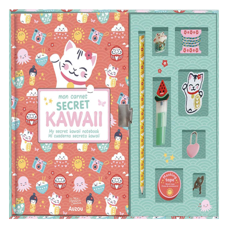 Yaratıcı Kırtasiyem - Kawaii Defter&Kırtasiye Seti