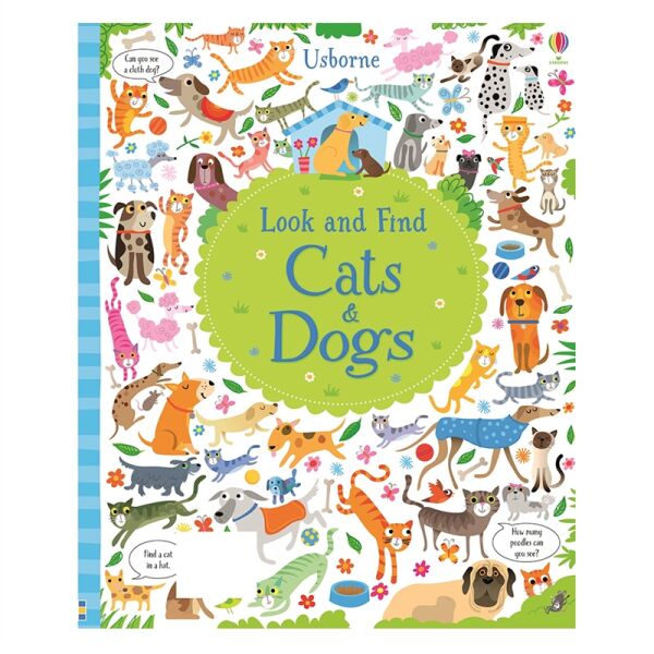 LOOK AND FIND CATS - DOGS