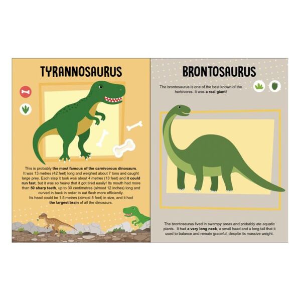 Büyük Sanat ve El İşi Kutusu - Dinozorlar