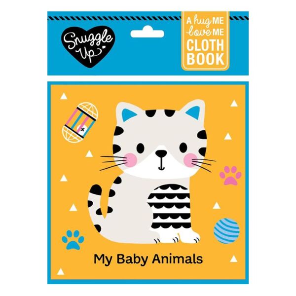 My Baby Animals - A Hug Me Love Me Cloth Book