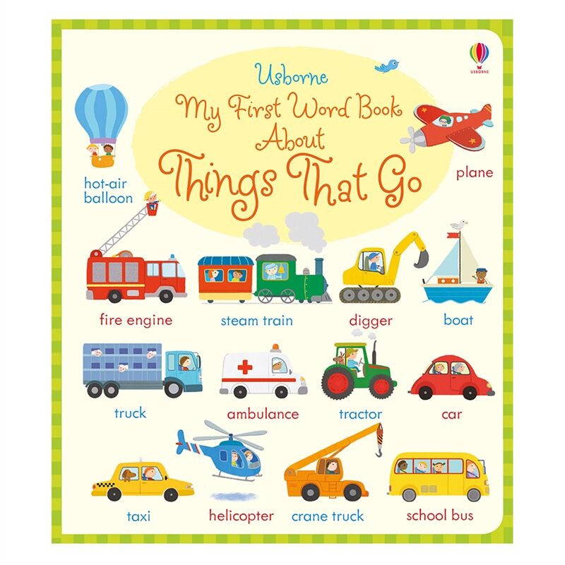 My First Word Book About Things That Go