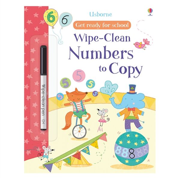 Wipe-Clean Numbers To Copy
