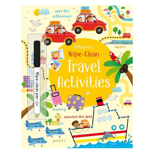 Wipe-Clean Travel Activities