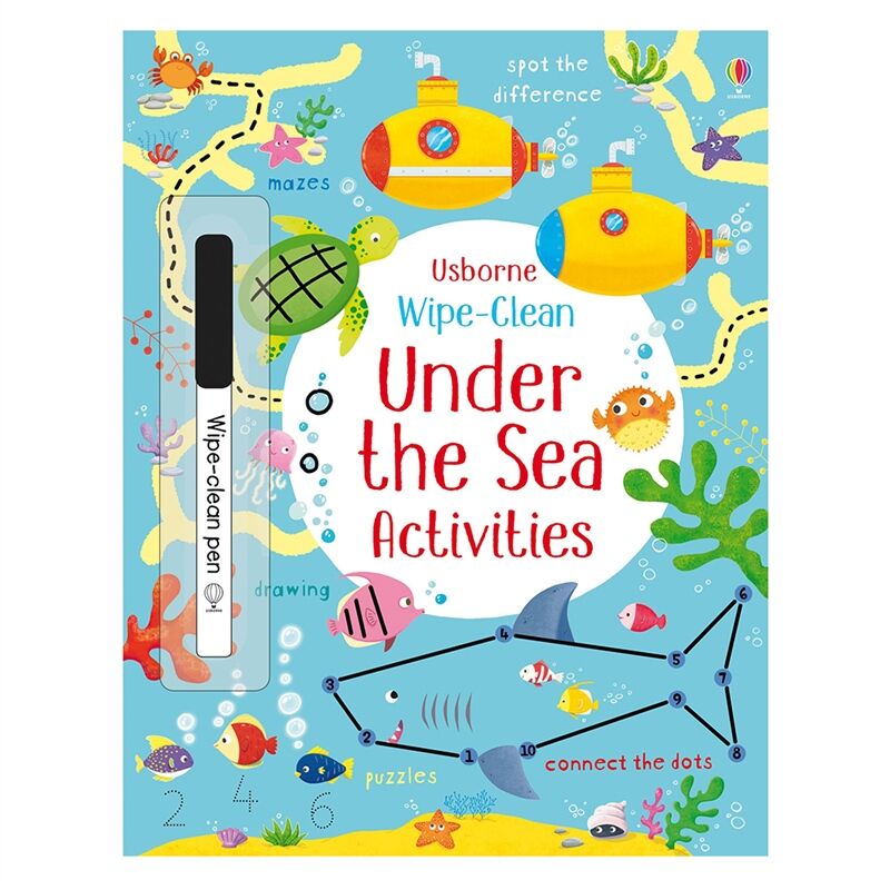 Wipe-Clean Under The Sea Activities
