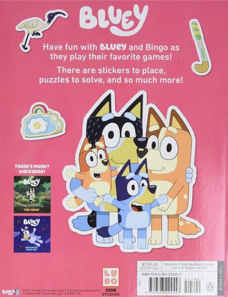 Bluey - Time To Play Sticker Activity Book