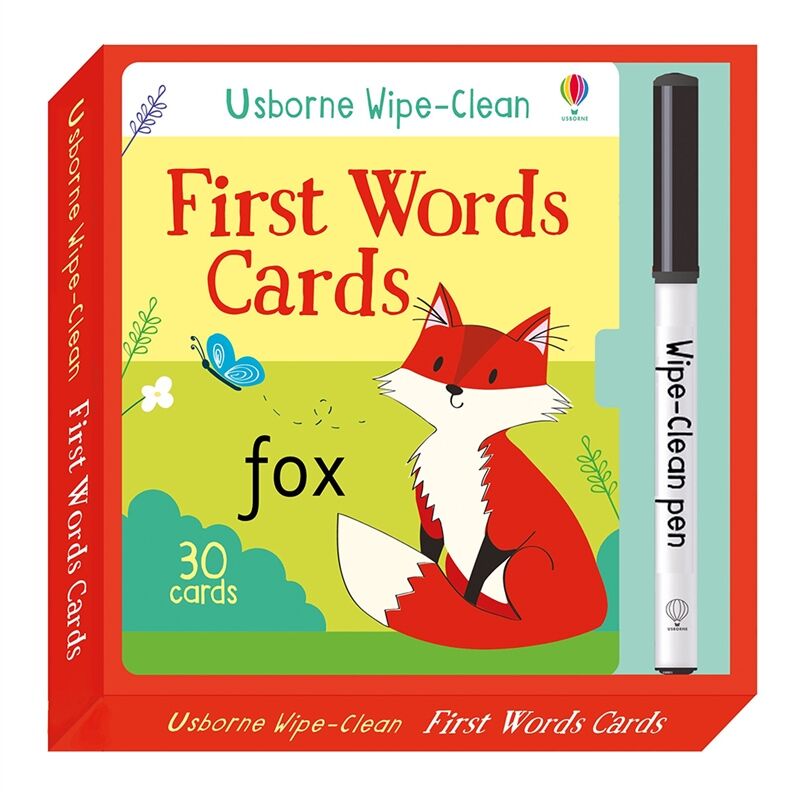 Wipe-Clean First Words Cards