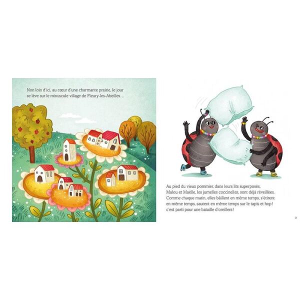 Malou Et Maelle Les Jumelles Coccinelles
