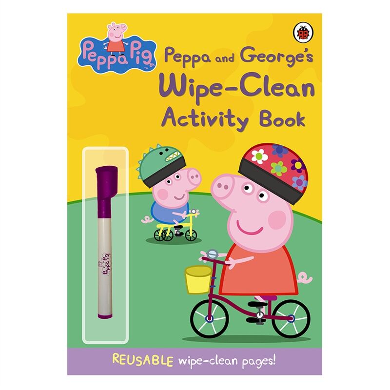 Peppa Pig: Peppa And Georges Wipe-Clean