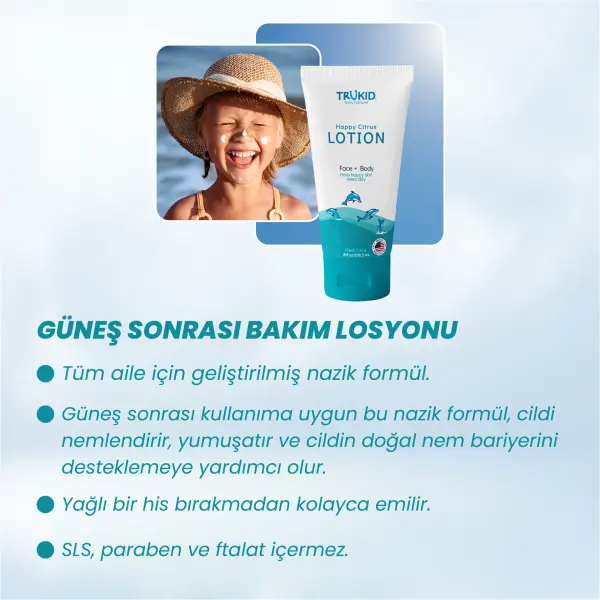 Güneş Sonrası Yüz & Vücut Bakım Losyonu 236.5 ml