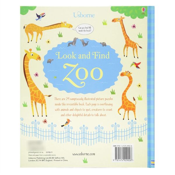 Look And Find Zoo