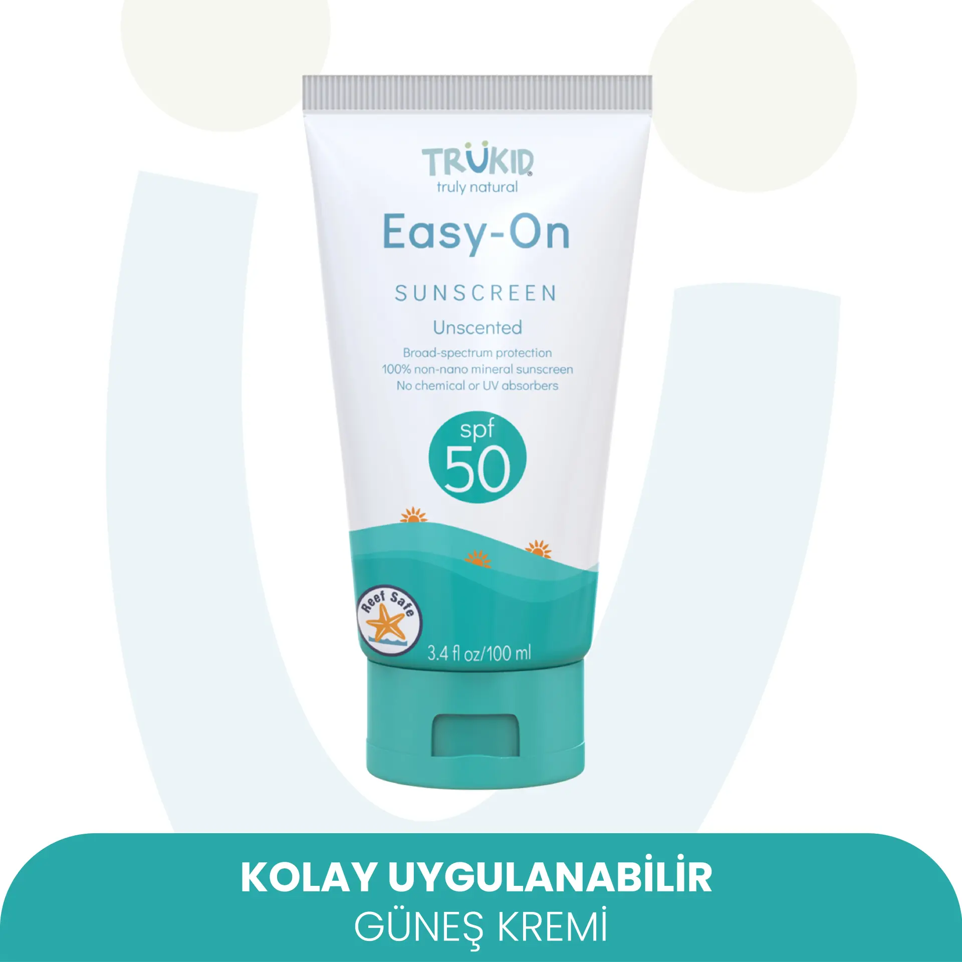 Kolay Uygulanabilir Güneş Kremi SPF 50 100 ml