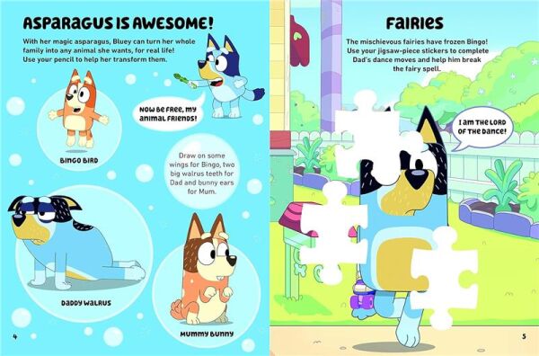 Bluey - Meet Bluey Sticker Activity Book