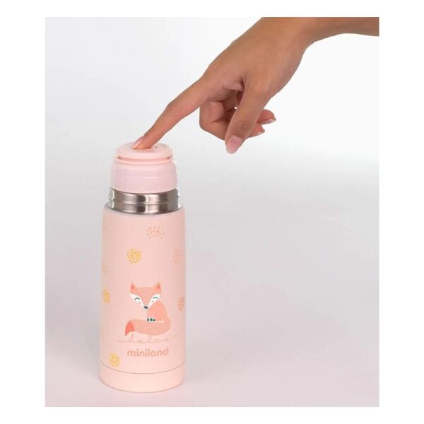 Paslanmaz Çelik Termos 350 ml - Açık Pembe
