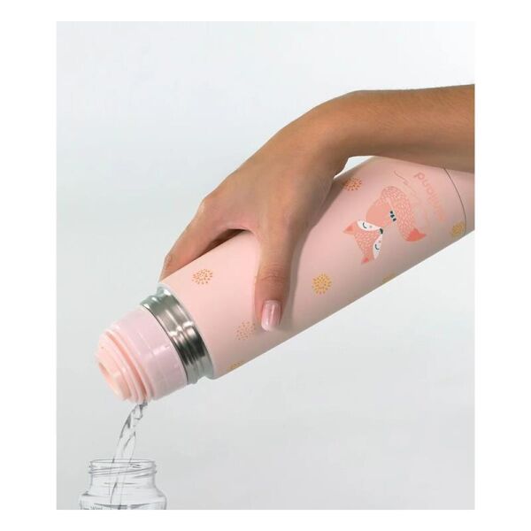 Paslanmaz Çelik Termos 350 ml - Açık Pembe