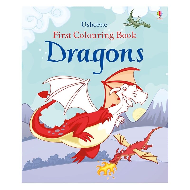 First Colouring Book Dragons
