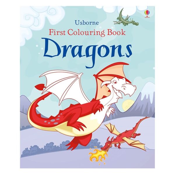 First Colouring Book Dragons