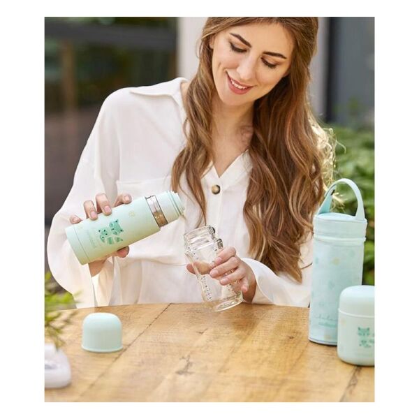 Paslanmaz Çelik Termos 350 ml - Mint Yeşili