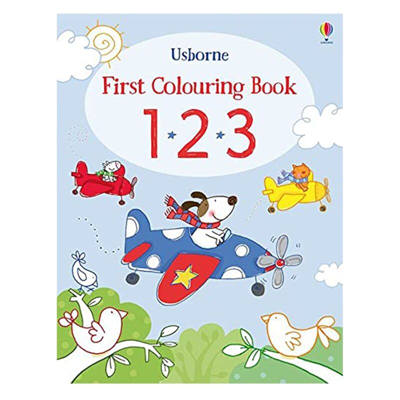 First Colouring Book 123