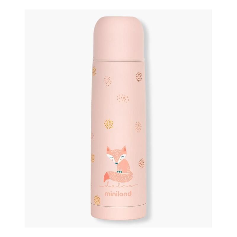 Paslanmaz Çelik Termos 500 ml - Açık Pembe