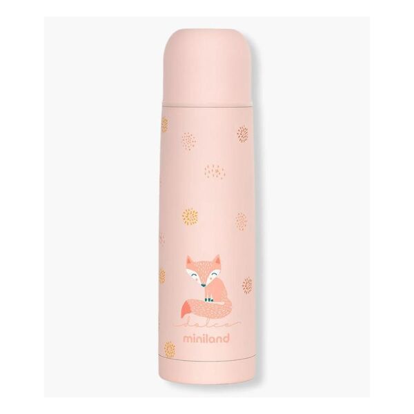 Paslanmaz Çelik Termos 500 ml - Açık Pembe