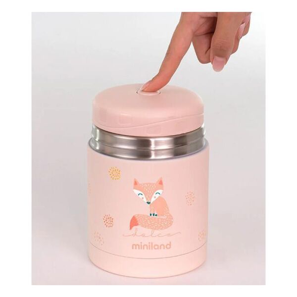 Bebek Yemek Termosu 600 ml - Açık Pembe