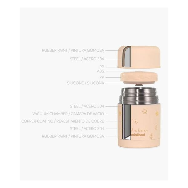 Bebek Yemek Termosu 600 ml - Vanilya