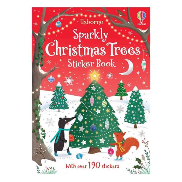 Sparkly Christmas Trees Sticker Book