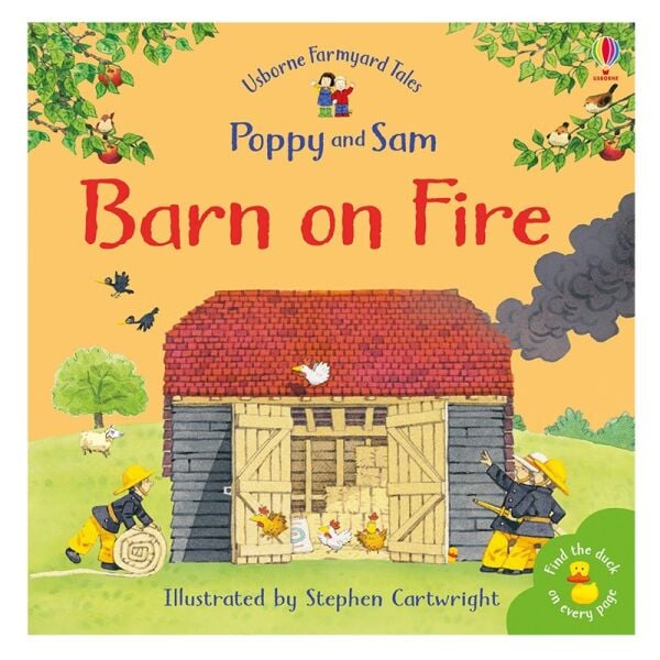 Barn On Fire