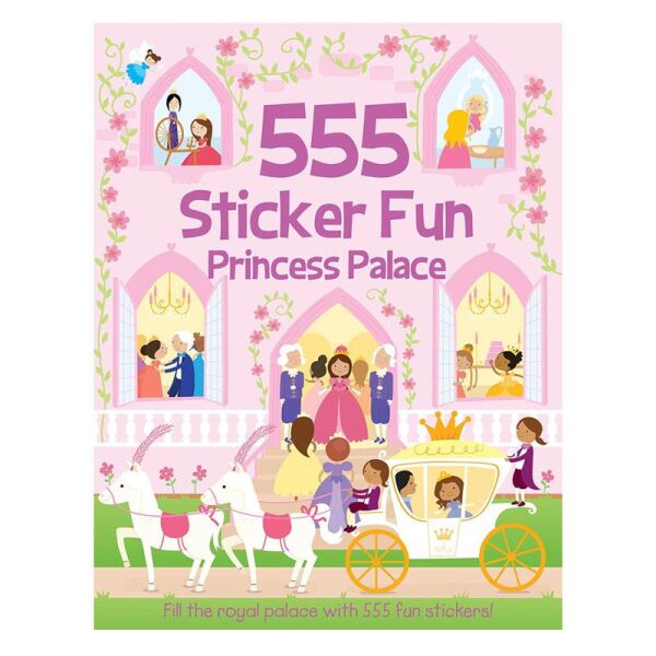 555 Sticker Fun - Princess Palace