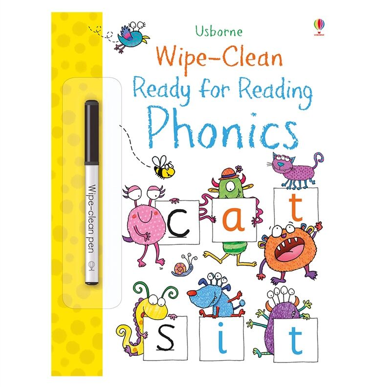 Wipe-Clean Ready For Reading Phonics