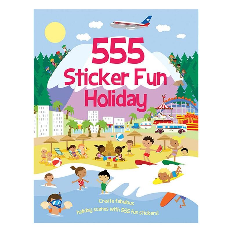555 Sticker Fun - Holiday