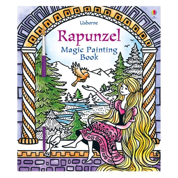 Rapunzel Magic Painting Book