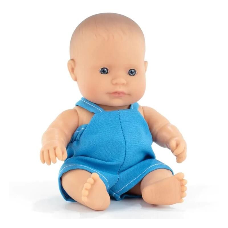 Mf and M Caucasian Boy Baby Doll 21Cm