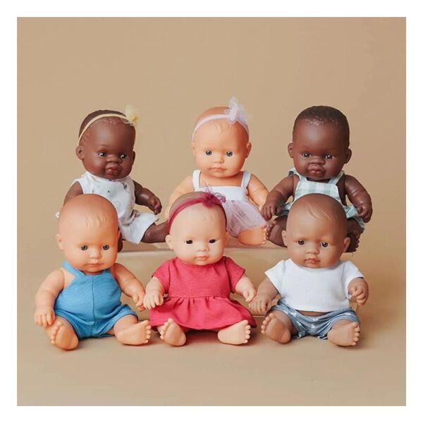 Mf and M Caucasian Boy Baby Doll 21Cm