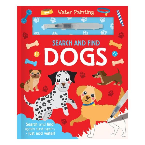 Water Painting Search and Find - Dogs