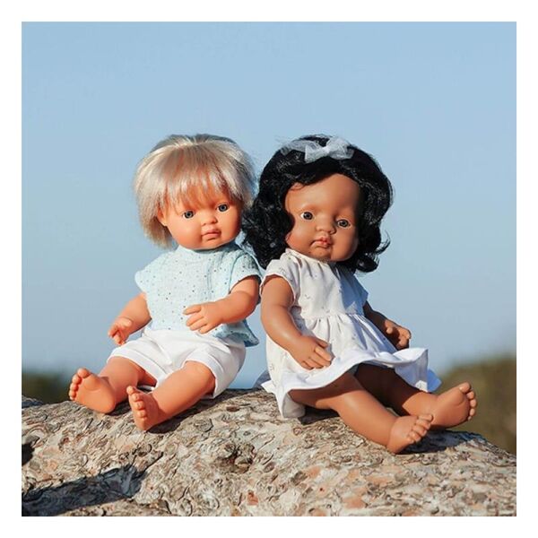 Mf and M Baby Doll Blond Boy 38Cm