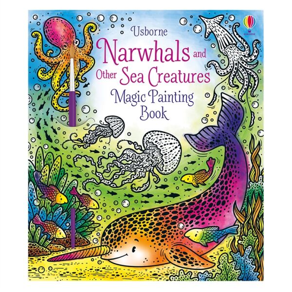 Narwhals And Other Sea Creatures Magic Painting Bo