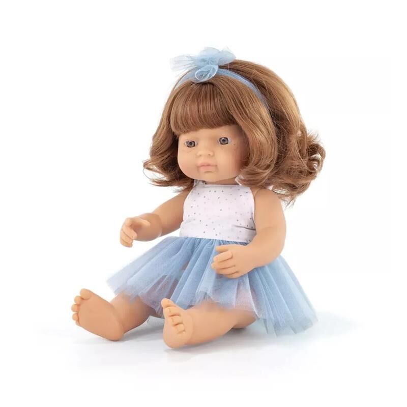 Kızıl Saçlı Kız Bebek (38 cm)