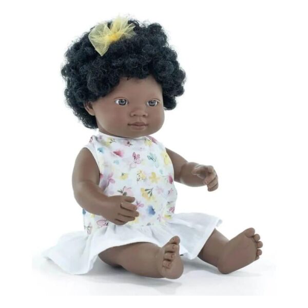 Mf and E Baby Doll African Girl 38Cm