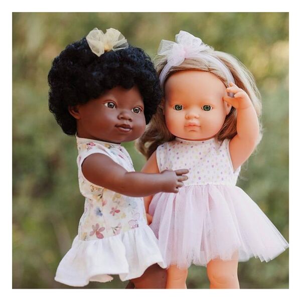 Mf and E Baby Doll African Girl 38Cm