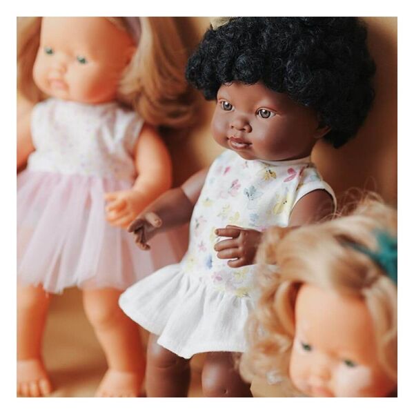 Mf and E Baby Doll African Girl 38Cm