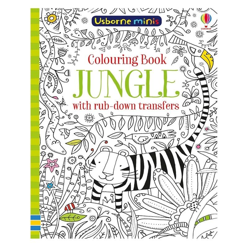 USBORNE MINIS - JUNGLE COLOURING BOOK