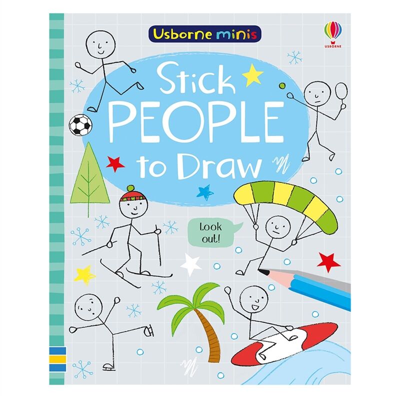 USBORNE MINIS - STICK PEOPLE TO DRAW