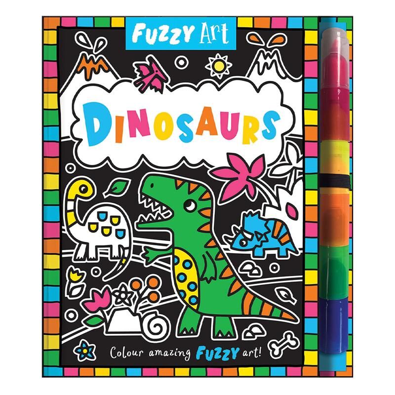 Fuzzy Art - Dinosaurs
