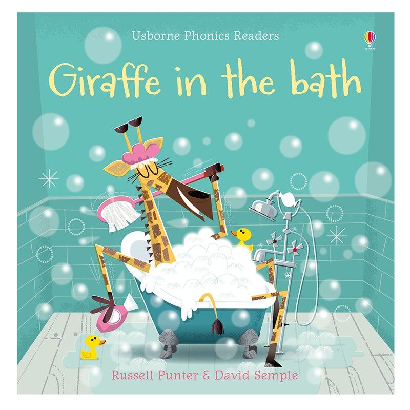 Giraffe In The Bath - Usborne Phonics Readers