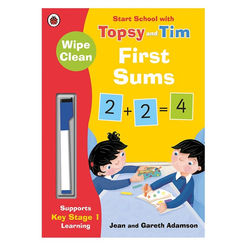 Wipe-Clean First Sums: Start School With